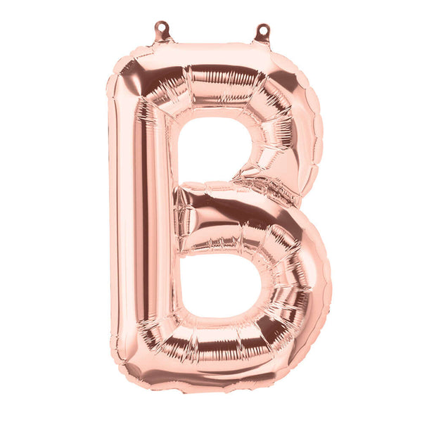Buchstaben Ballon B Roségold - DECORAMI