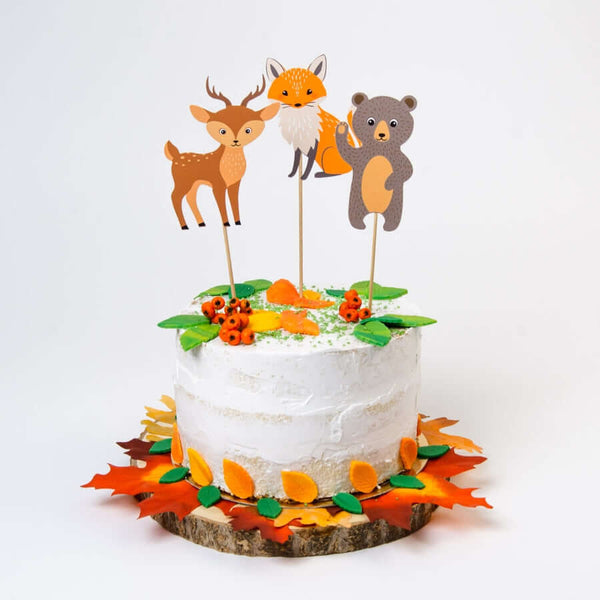Caketopper Waldtier - DECORAMI