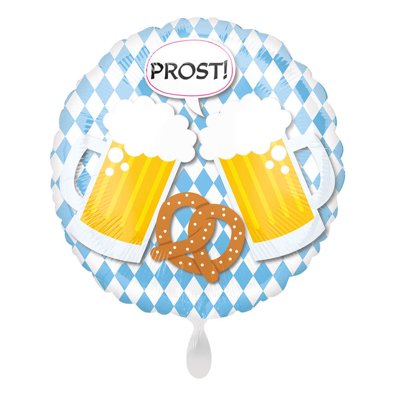 Rund-Folienballon Oktoberfest Mix - DECORAMI