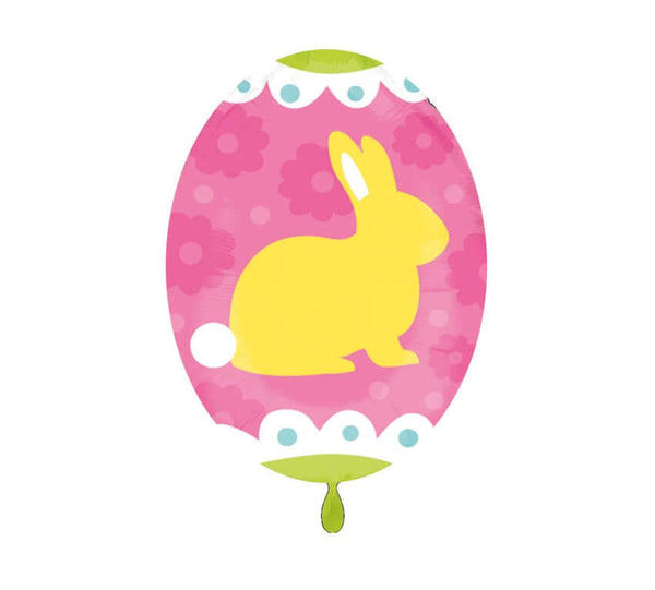 Folienballon Herz "Osterhase" - DECORAMI