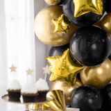 Folienballon Stern 12cm Gold 5 Stk. - DECORAMI