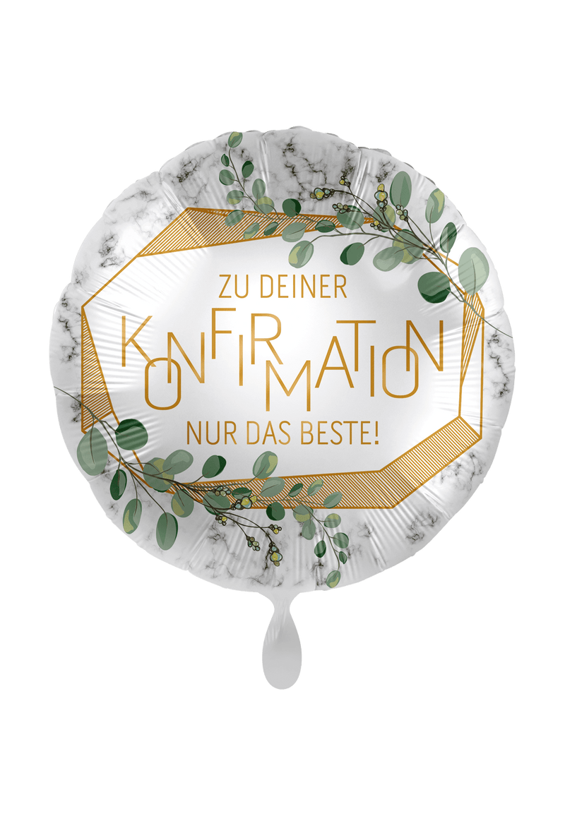 Folienballon "Zu Deiner Konfirmation nur das Beste!" - DECORAMI
