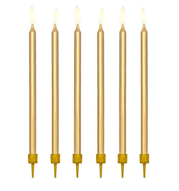 Geburtstagskerzen Classic Gold - DECORAMI