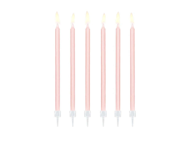 Geburtstagskerzen Pastell Rosa - DECORAMI