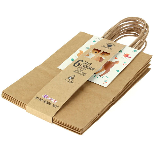 Geschenktüten Waldtiere 6 Stk.