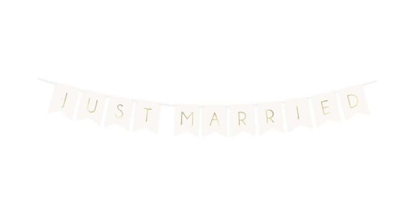 Girlande Just Married - DECORAMI