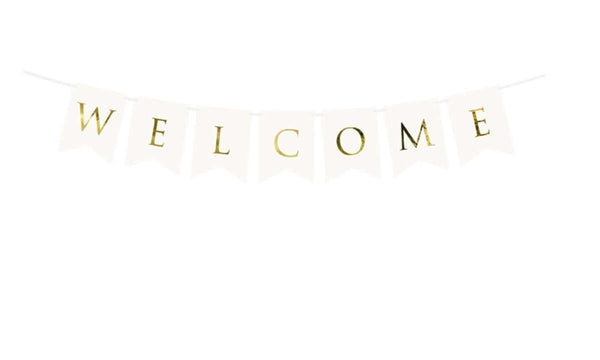 Girlande Welcome - DECORAMI