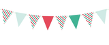 Girlande Wimpel Christmas - DECORAMI
