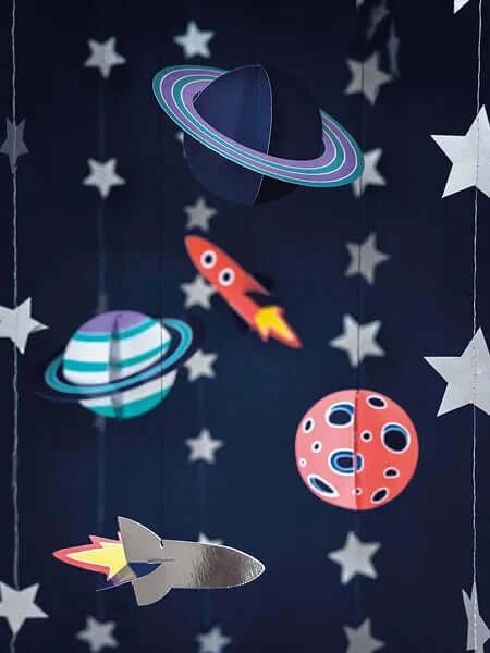 Hängedeko Weltraum / Space - DECORAMI
