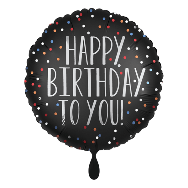 Geburtstagsballon "Happy Birthday to You" Dots - DECORAMI