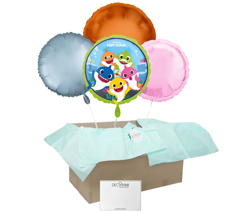Heliumballon-Geschenk Baby Shark - DECORAMI