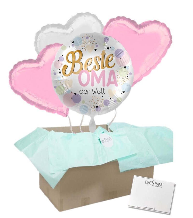 Heliumballon-Geschenk "Beste Oma" Default Title - DECORAMI