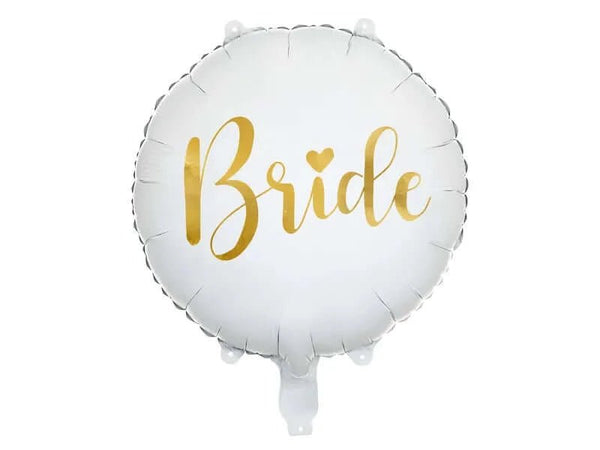 Heliumballon-Geschenk "Bride" Gold - DECORAMI