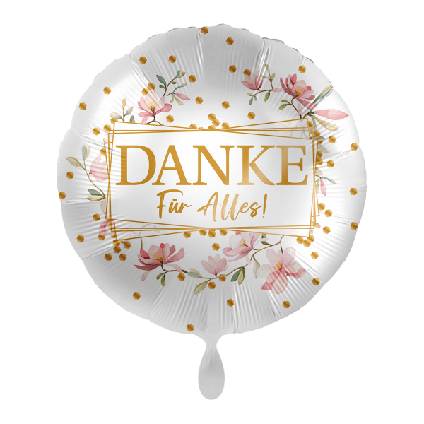 Heliumballon-Geschenk "Danke für Alles" - DECORAMI