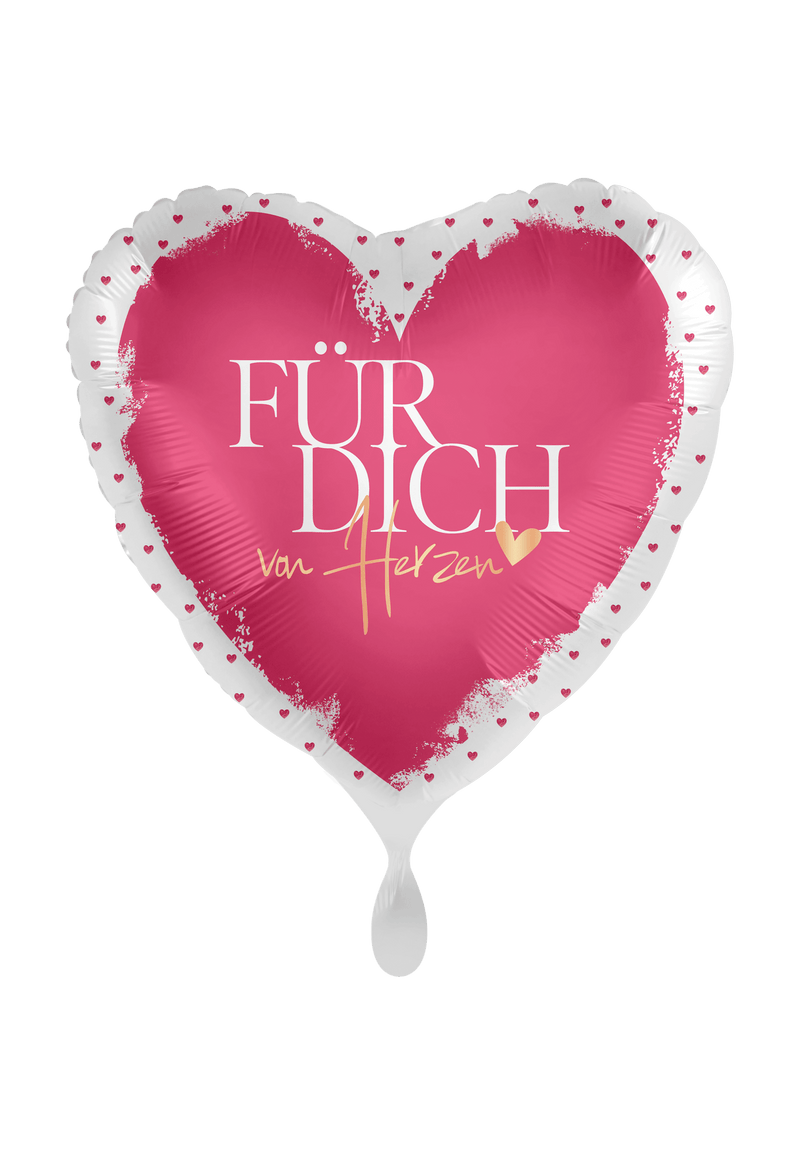 Heliumballon-Geschenk "Für Dich von Herzen" - DECORAMI