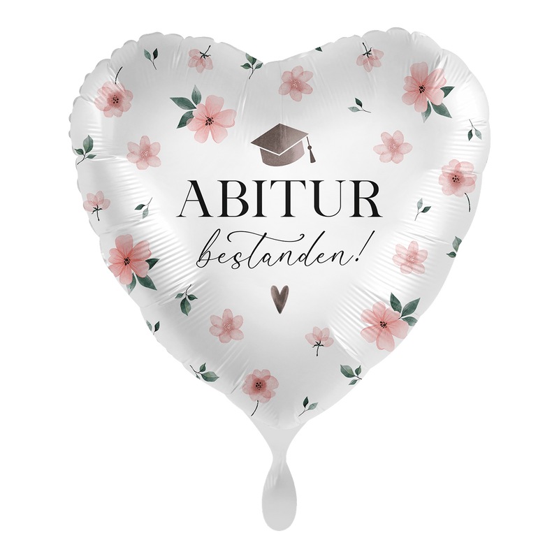 Herzballon "Abitur bestanden!"