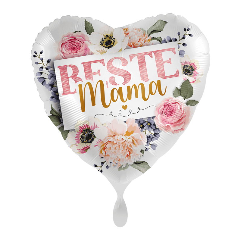Herzballon "Beste Mama" - DECORAMI