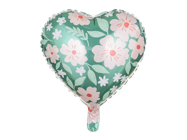 Herzballon Frühlingsblumen - DECORAMI