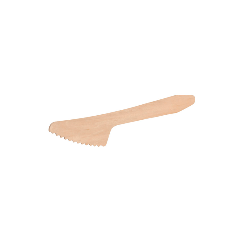 Holz-Einwegmesser 8-tlg. - DECORAMI