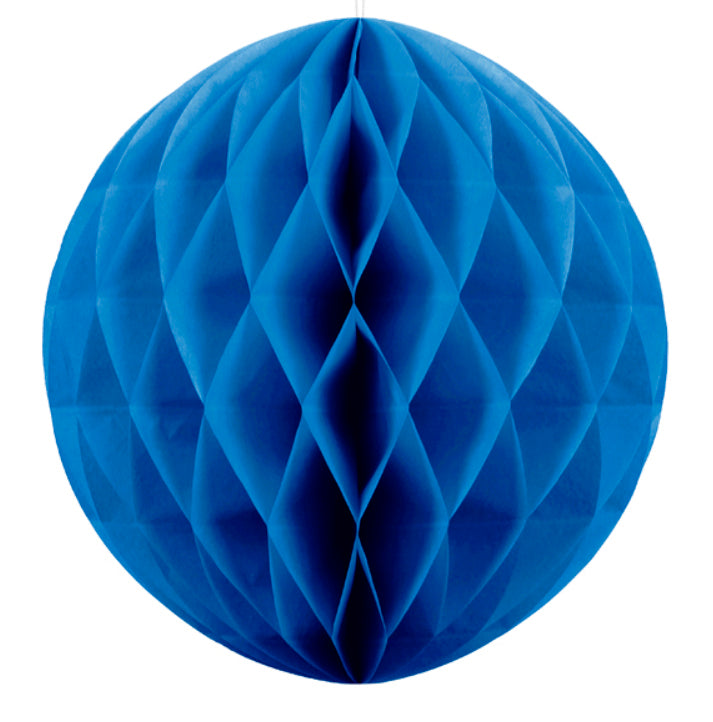 Wabenball Ø 30cm Blau - DECORAMI