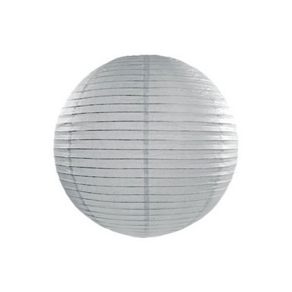 Lampion Ø 35cm Grau - DECORAMI