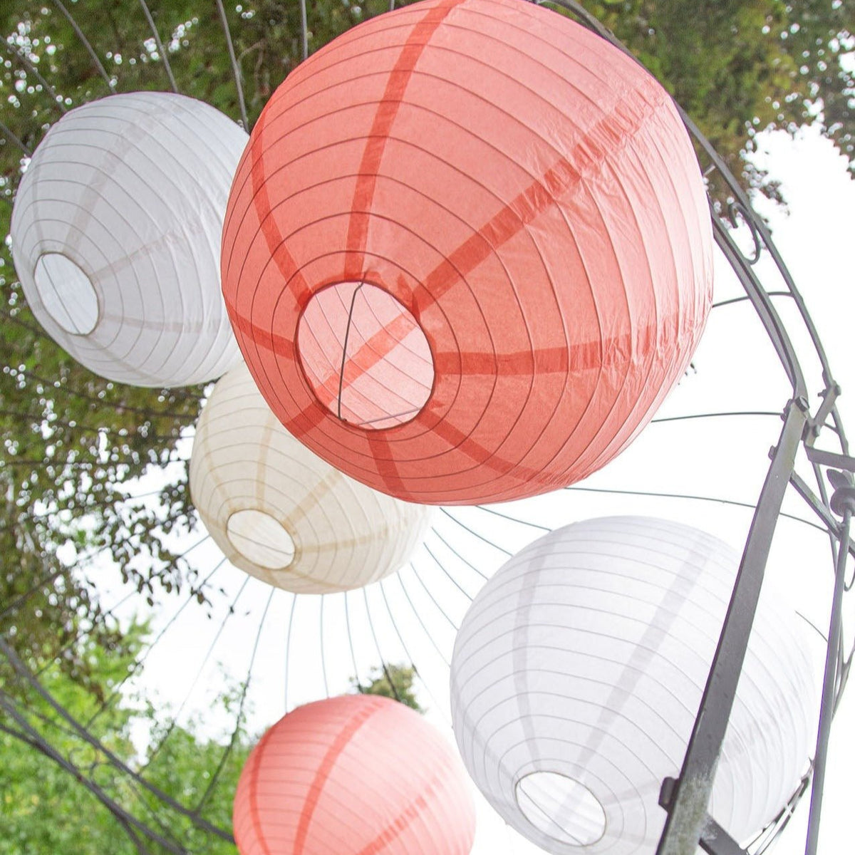 Lampion Ø 35cm Rosa
