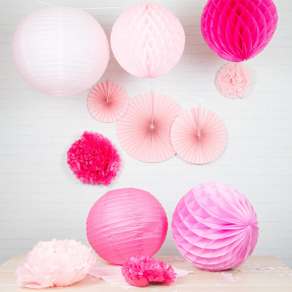 Lampion Ø 45cm Rosa - DECORAMI