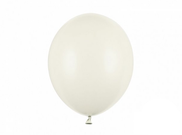 Luftballon Ø 30cm Pastell Creme 50 Stk. - DECORAMI