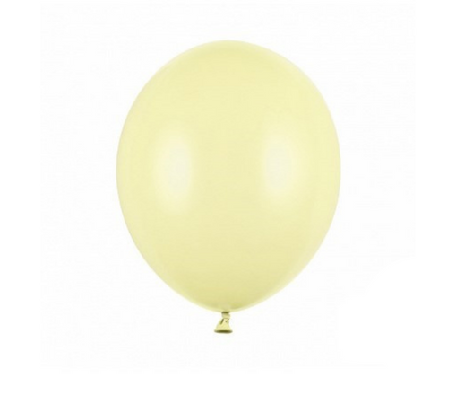 Luftballon Ø 30cm Pastell Hellgelb 50 Stk. - DECORAMI