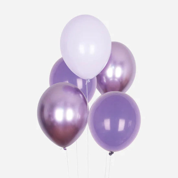 Luftballon Ø 30cm Lila Mix 10 Stk.