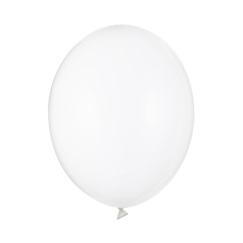 Luftballon Ø 30cm Transparent 100 Stk. - DECORAMI