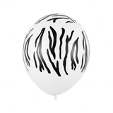 Luftballon Ø 30cm Zebra 3 Stk. - DECORAMI