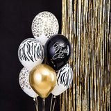 Luftballon Ø 30cm Zebra 3 Stk. - DECORAMI