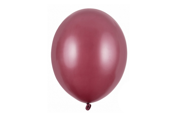 Luftballon Ø 30cm Pearl Aubergine 50 Stk. - DECORAMI