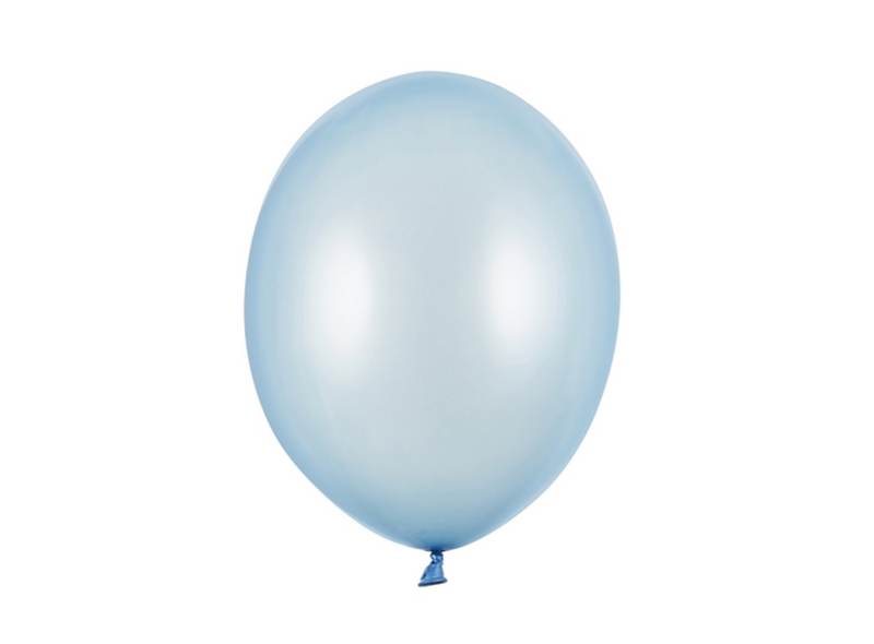 Luftballon Ø 30cm Pearl Hellblau 50 Stk. - DECORAMI