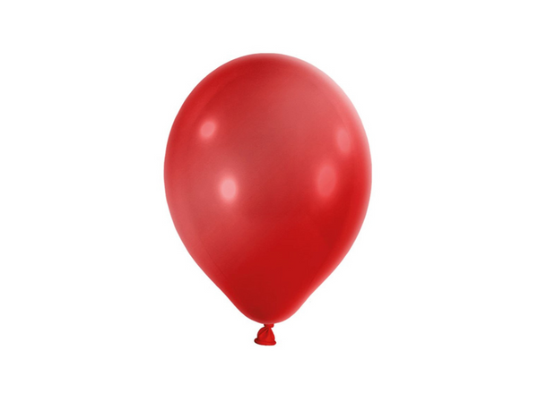 Luftballon Ø 30cm Pearl Rot 50 Stk. - DECORAMI