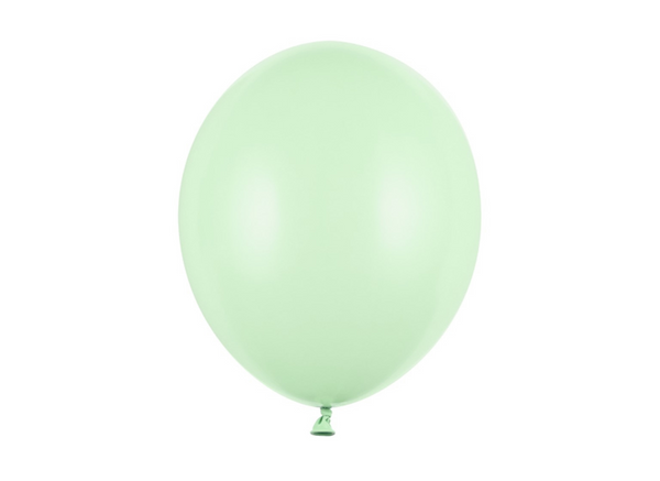 Luftballon Ø 30cm Pastell Pistaziengrün 50 Stk. - DECORAMI