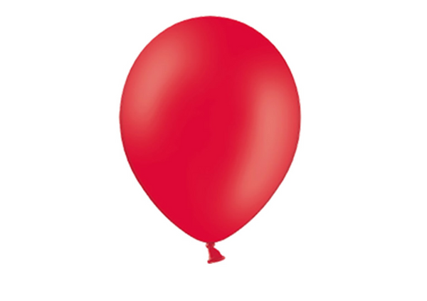 Luftballon Ø 30cm Pastell Rot 50 Stk. - DECORAMI