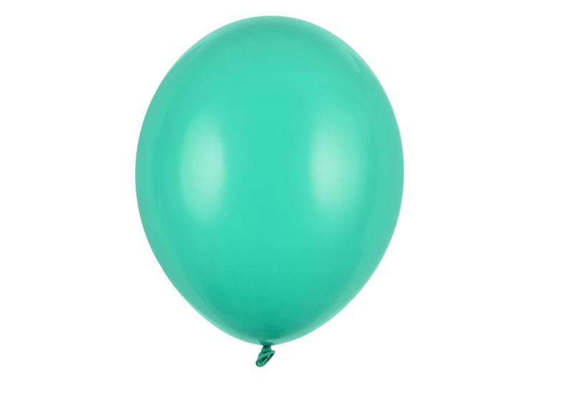 Luftballon Ø 30cm Pastell Türkis 50 Stk. - DECORAMI