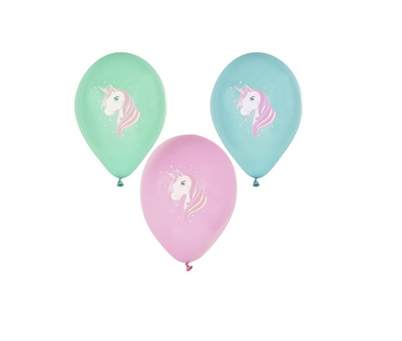 Luftballons "Unicorn" 6 Stk. - DECORAMI