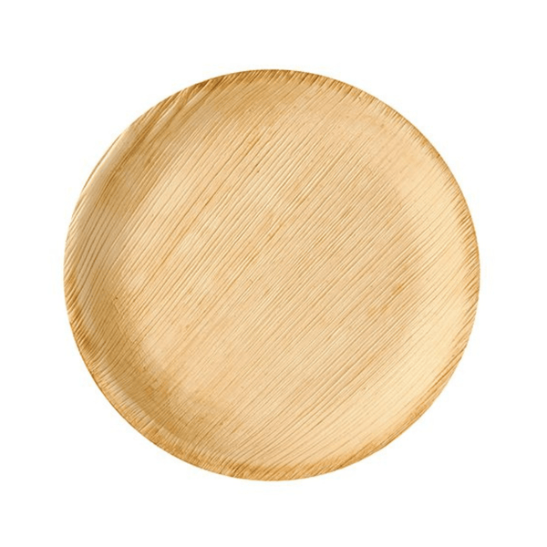 Palmblatt Teller Rund Ø 17,5cm 6 Stk. - DECORAMI