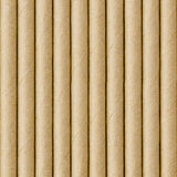Papier-Strohhalme Einfarbig Natur 10 Stk. - DECORAMI