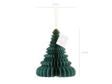 Papierwaben-Ornament Weihnachtsbaum 24cm - DECORAMI