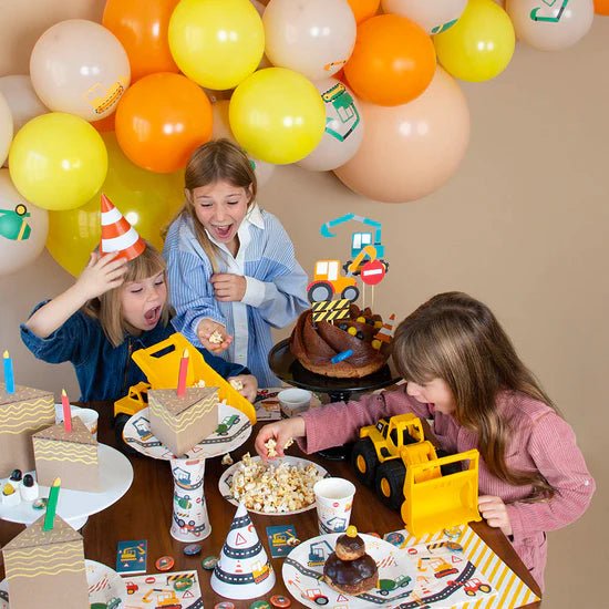 Pappbecher Baustelle 8 Stk. - DECORAMI