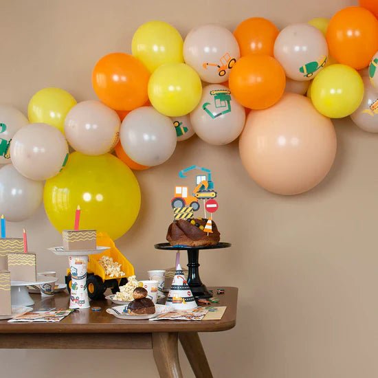 Pappbecher Baustelle 8 Stk. - DECORAMI