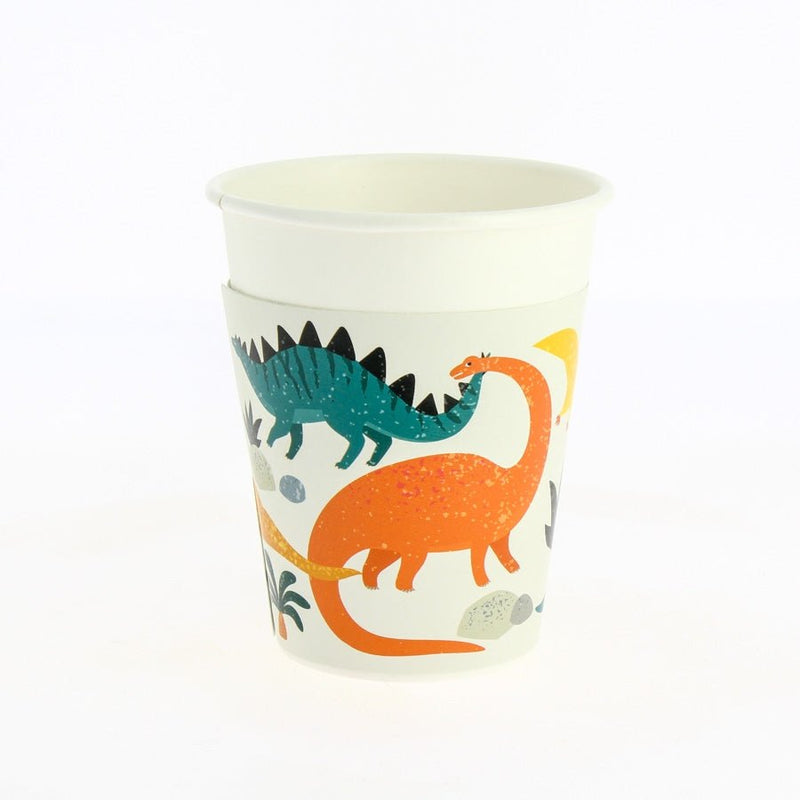 Pappbecher Dinosaurier 6 Stk.