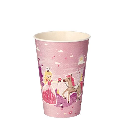 Pappbecher Prinzessin 10 Stk. - DECORAMI