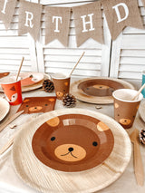 Pappbecher "Waldtiere" 8 Stk. - DECORAMI