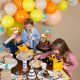 Pappteller Baustelle 8 Stk. - DECORAMI