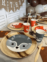 Pappteller Waldtiere (8 Stk.) - DECORAMI